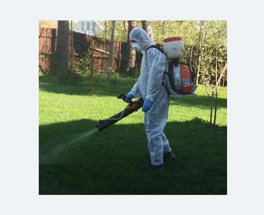 Обработка территории от клещей в Зеленоградске