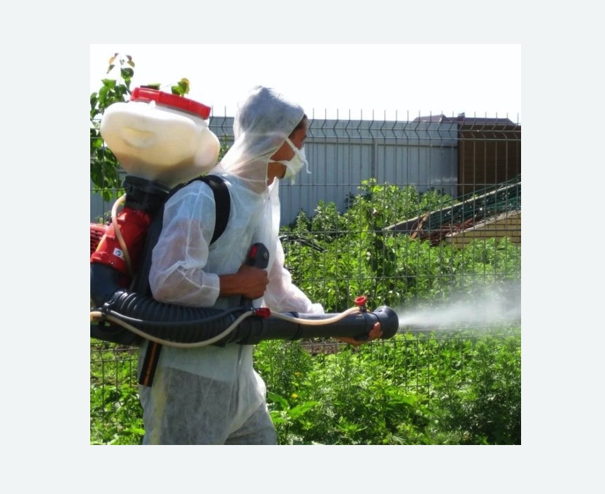 Акарицидная обработка территории в Зеленоградске